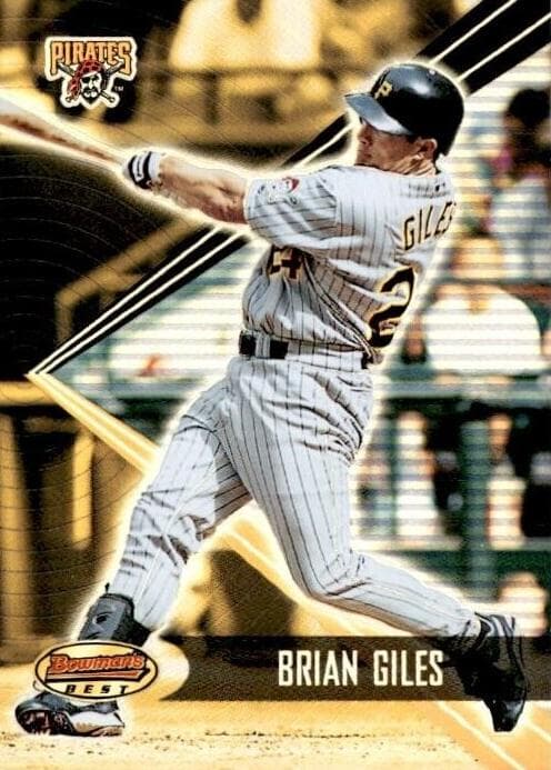 Brian Giles 2001 bowman Bowman's Best