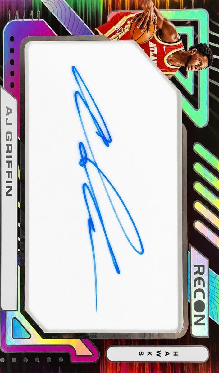 AJ Griffin 2023 panini Recon