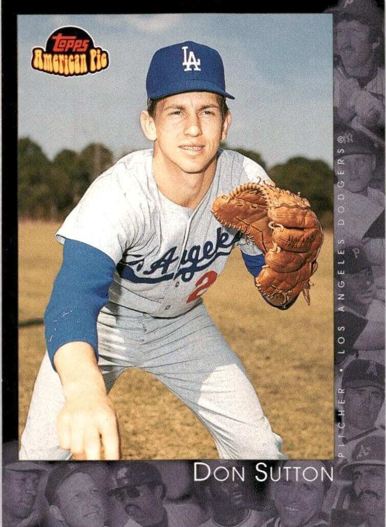 Don Sutton 2001 topps Topps American Pie