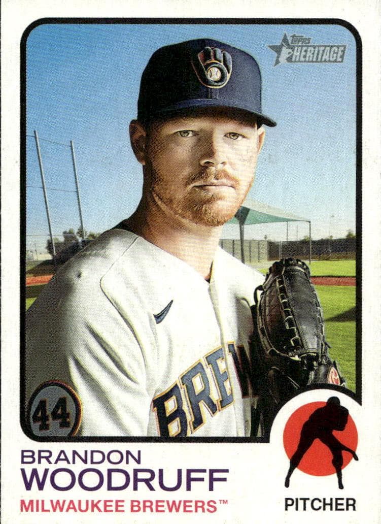 Brandon Woodruff 2022 topps Topps Heritage