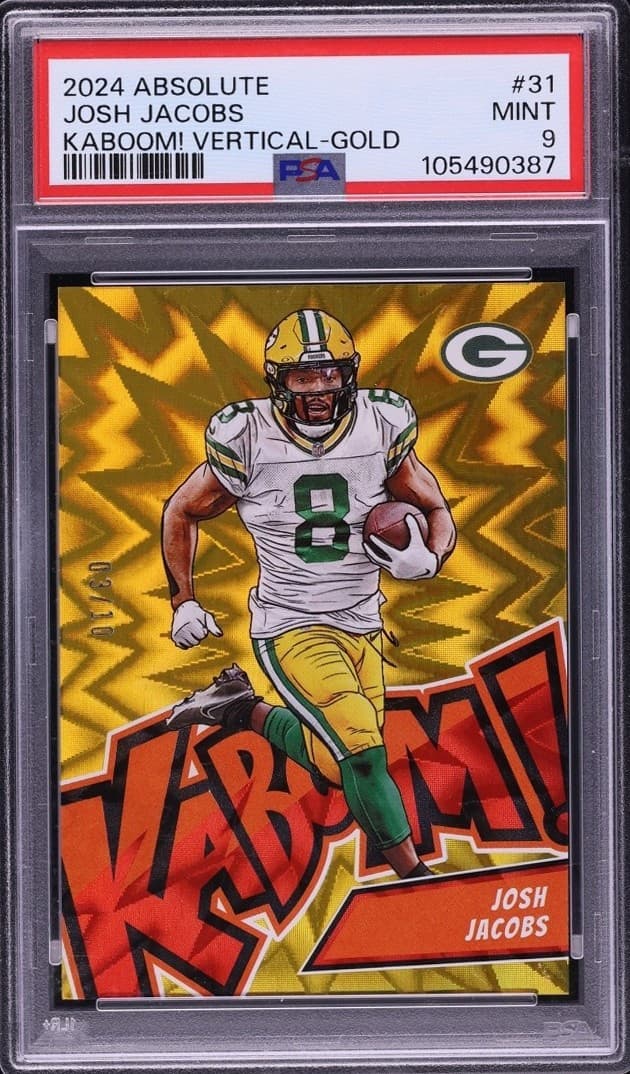 Josh Jacobs Gold 2024 Unknown