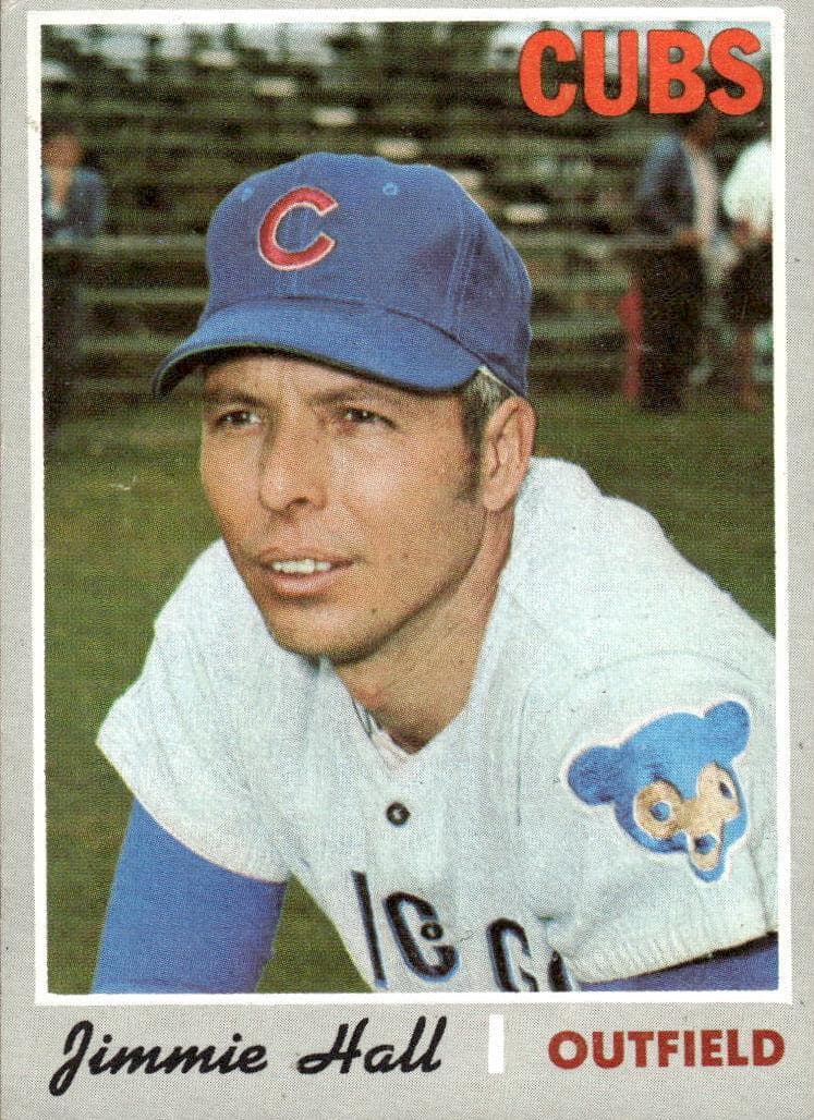 Jimmie Hall 1970 topps Topps