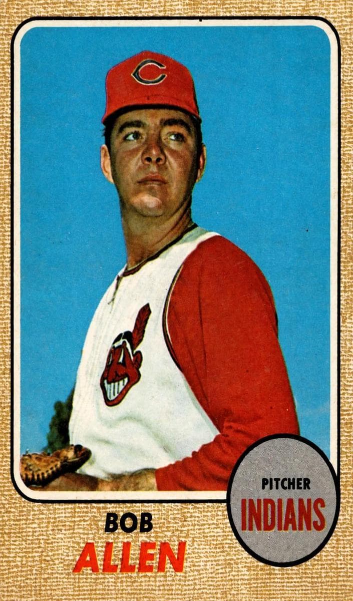 Bob Allen 1968 topps O-Pee-Chee