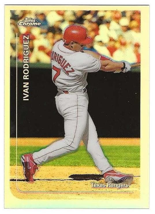 Ivan Rodriguez 1999 topps Topps Chrome
