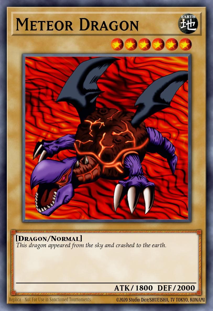 Meteor Dragon 2000 Yu-Gi-Oh!