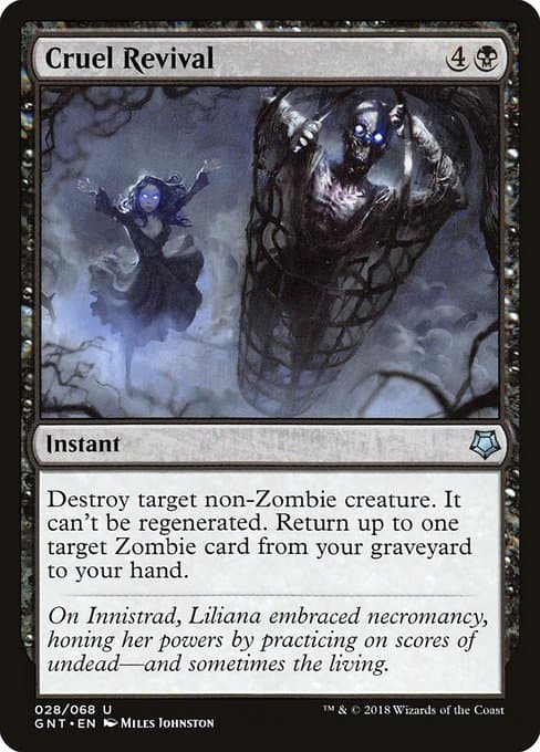Cruel Revival 2015 Magic: The Gathering Magic Origins