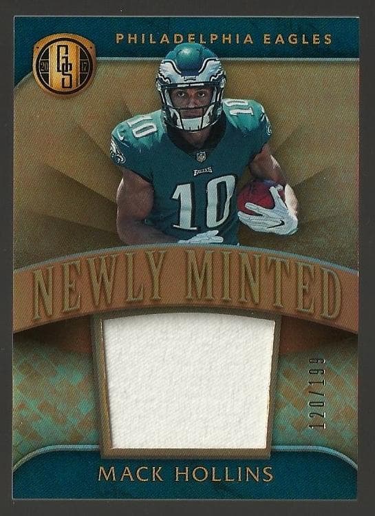 Mack Hollins 2017 panini