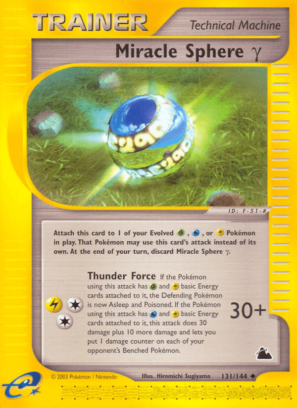 Miracle Sphere 2003 Pokemon