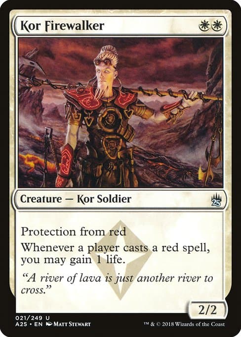 Kor Firewalker 2006 Magic: The Gathering Gateway
