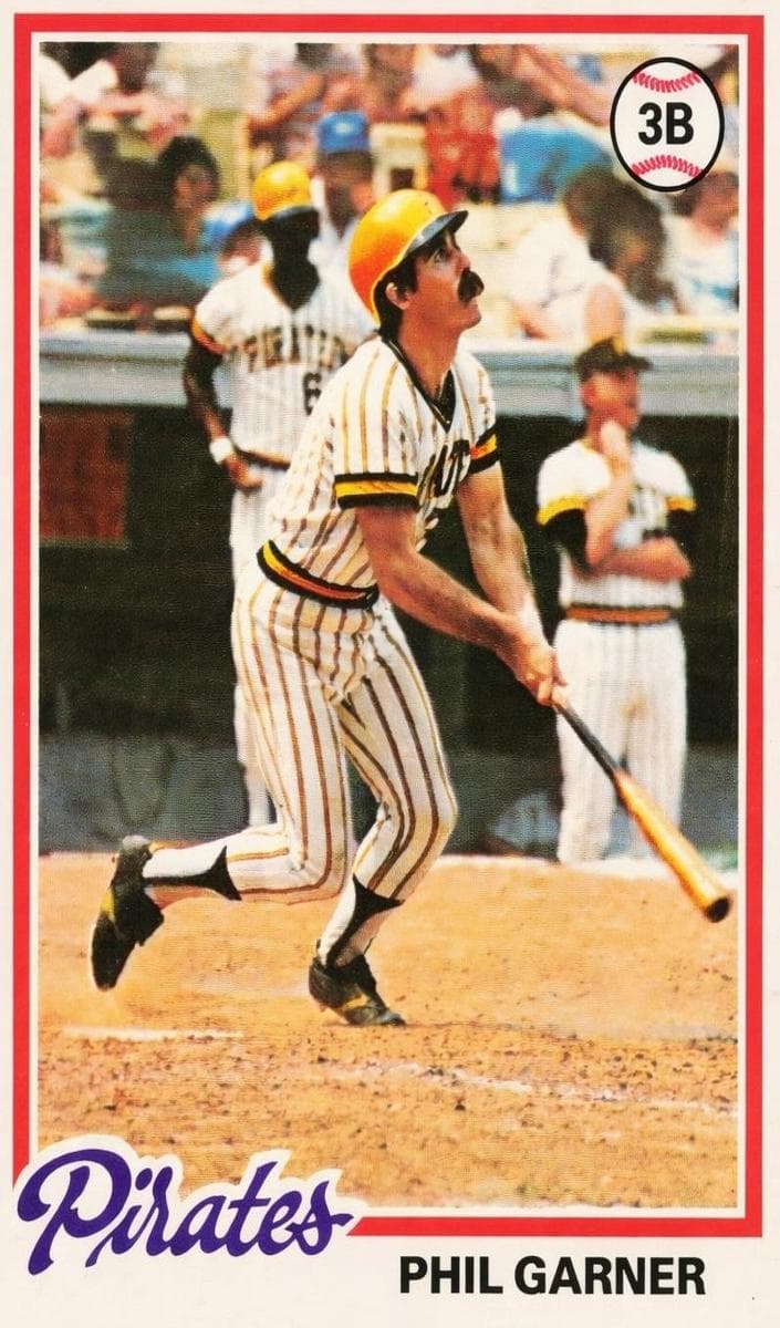 Phil Garner 1978 topps O-Pee-Chee