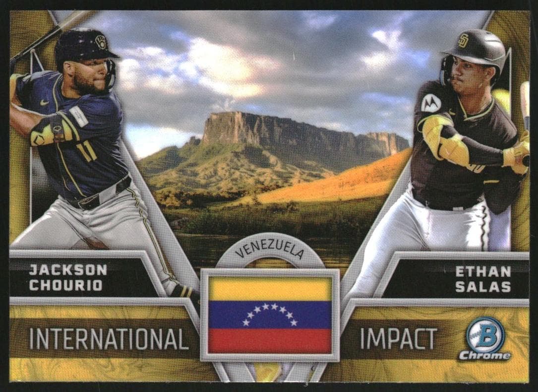 Ethan Salas / Jackson Chourio trading card