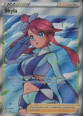 Skyla trading card