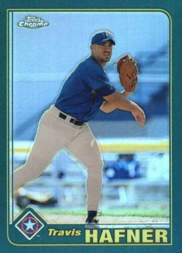 Travis Hafner 2001 topps Topps Traded & Rookies