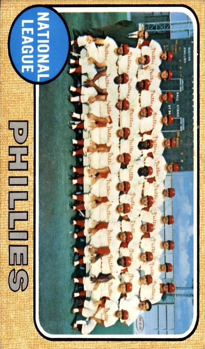 Philadelphia Phillies 1968 topps Topps
