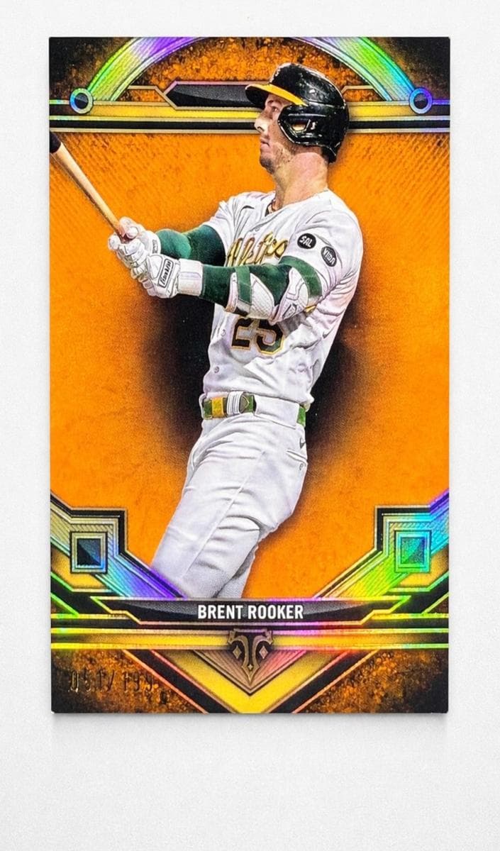 Brent Rooker 2024 topps Topps Triple Threads