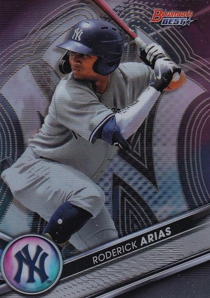 Roderick Arias 2022 bowman Bowman's Best