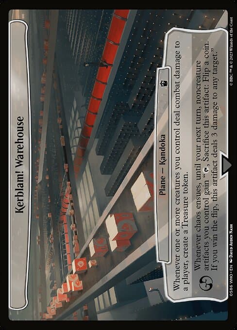 Kerblam! Warehouse 2023 Magic: The Gathering Doctor Who