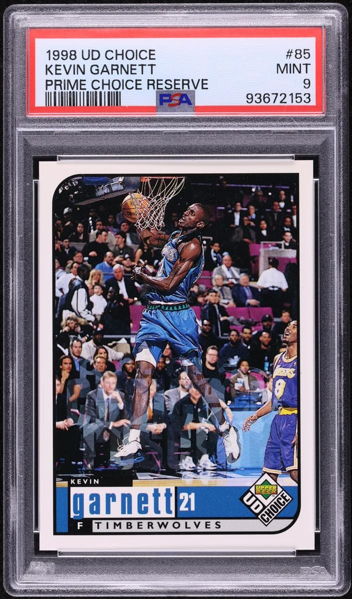 Kevin Garnett 1998 unknown UD Choice