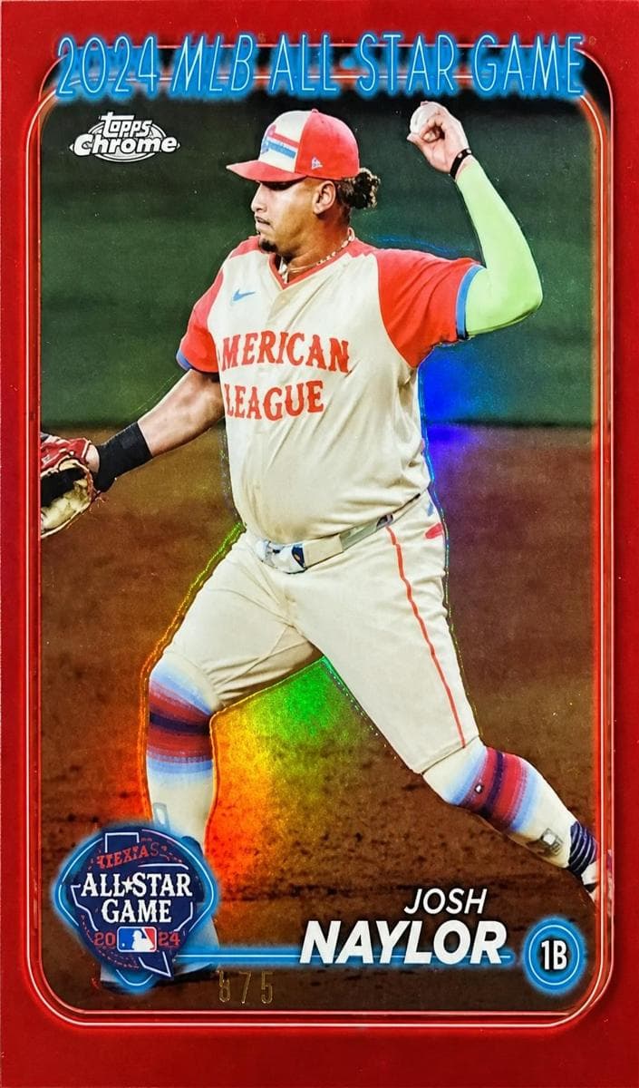 Josh Naylor 2024 topps Topps Chrome Update