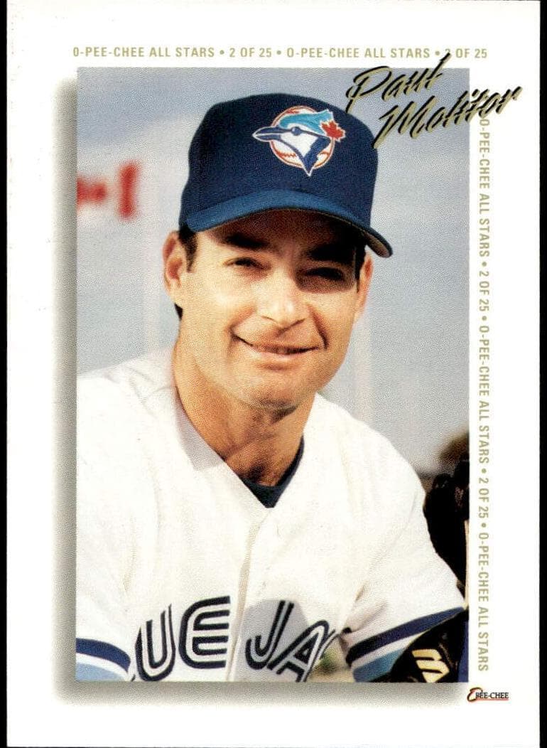 Paul Molitor 1994 topps O-Pee-Chee
