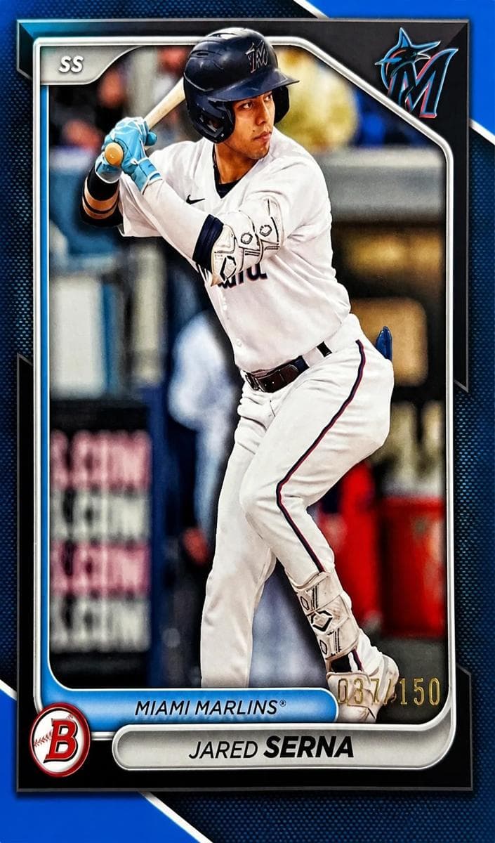 Jared Serna trading card