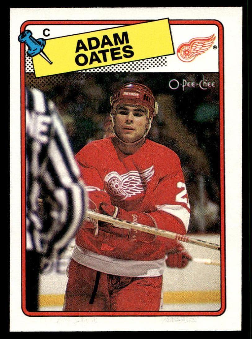 Adam Oates 1988 topps Topps