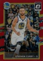 Stephen Curry 2017 panini Optic Blue Velocity