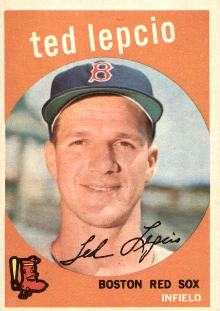 Ted Lepcio 1959 topps Topps