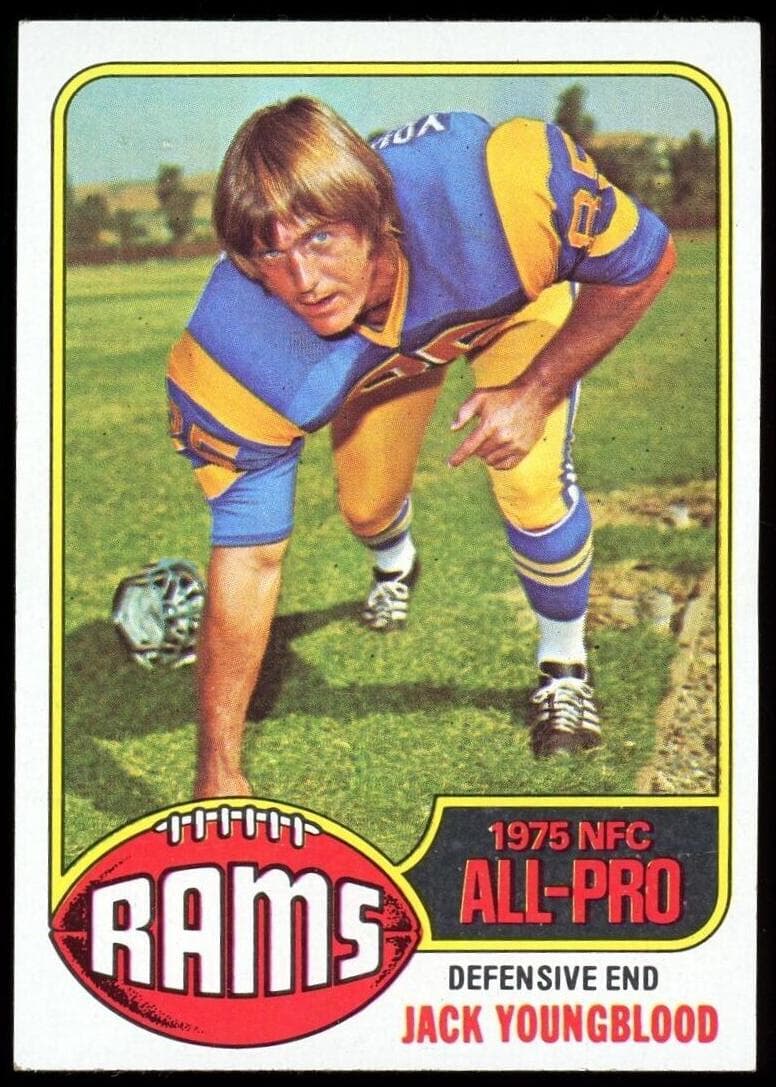 Jack Youngblood 1976 topps Topps