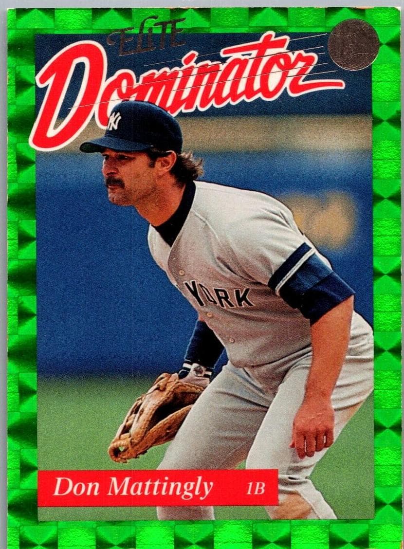 Don Mattingly 1993 panini