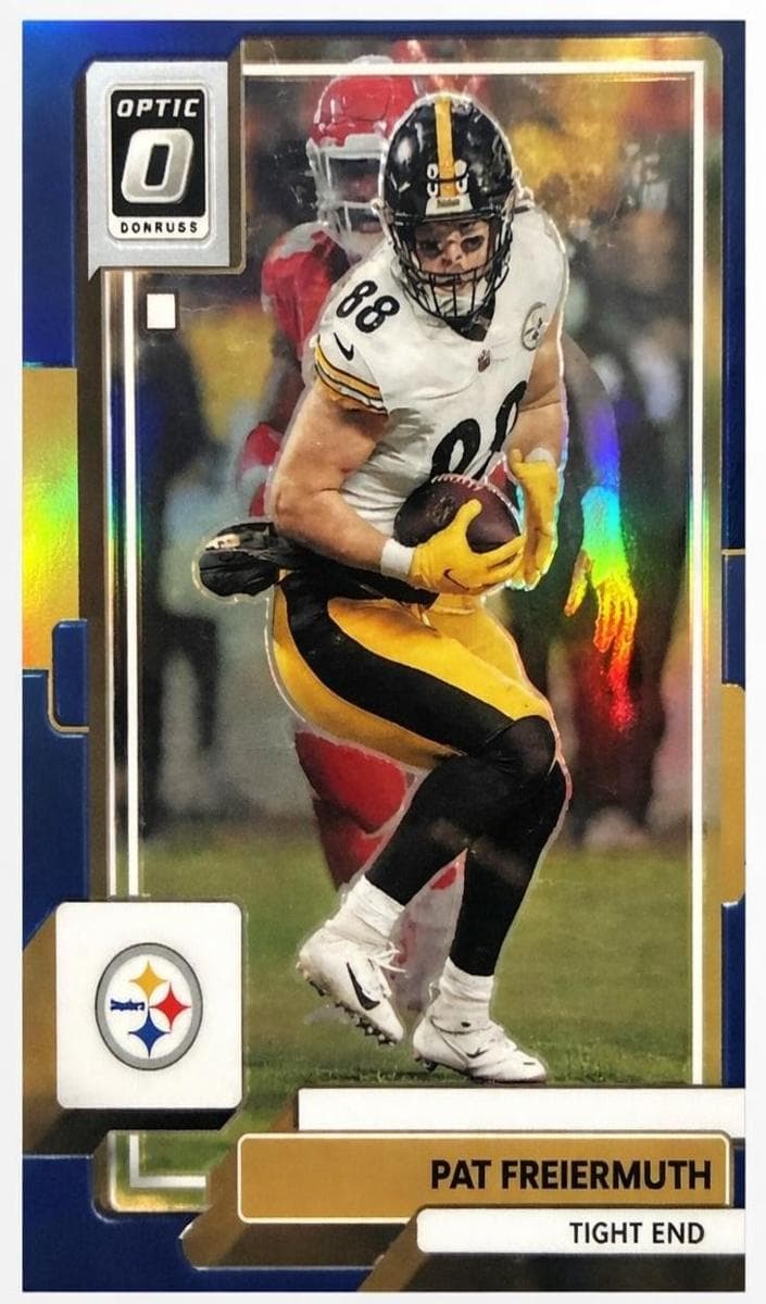 Pat Freiermuth 2022 panini Donruss Optic