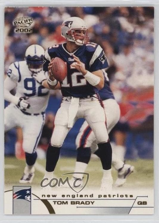 Tom Brady 2002 unknown Pacific