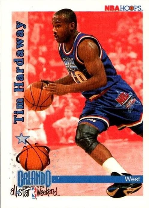 Tim Hardaway 1992 panini Hoops