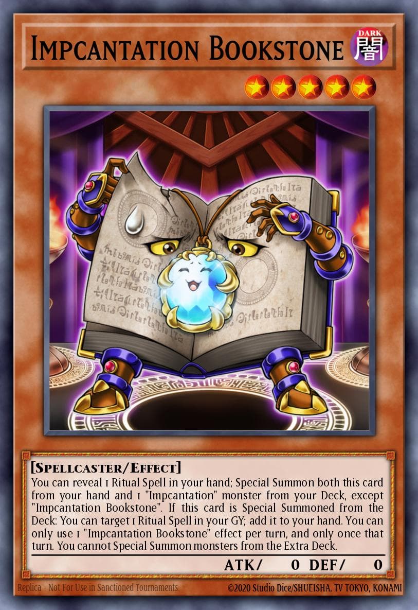 Impcantation Bookstone 2018 Yu-Gi-Oh! Soul Fusion