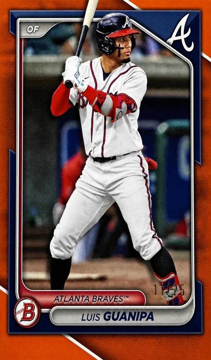 Luis Guanipa 2024 bowman Bowman Draft