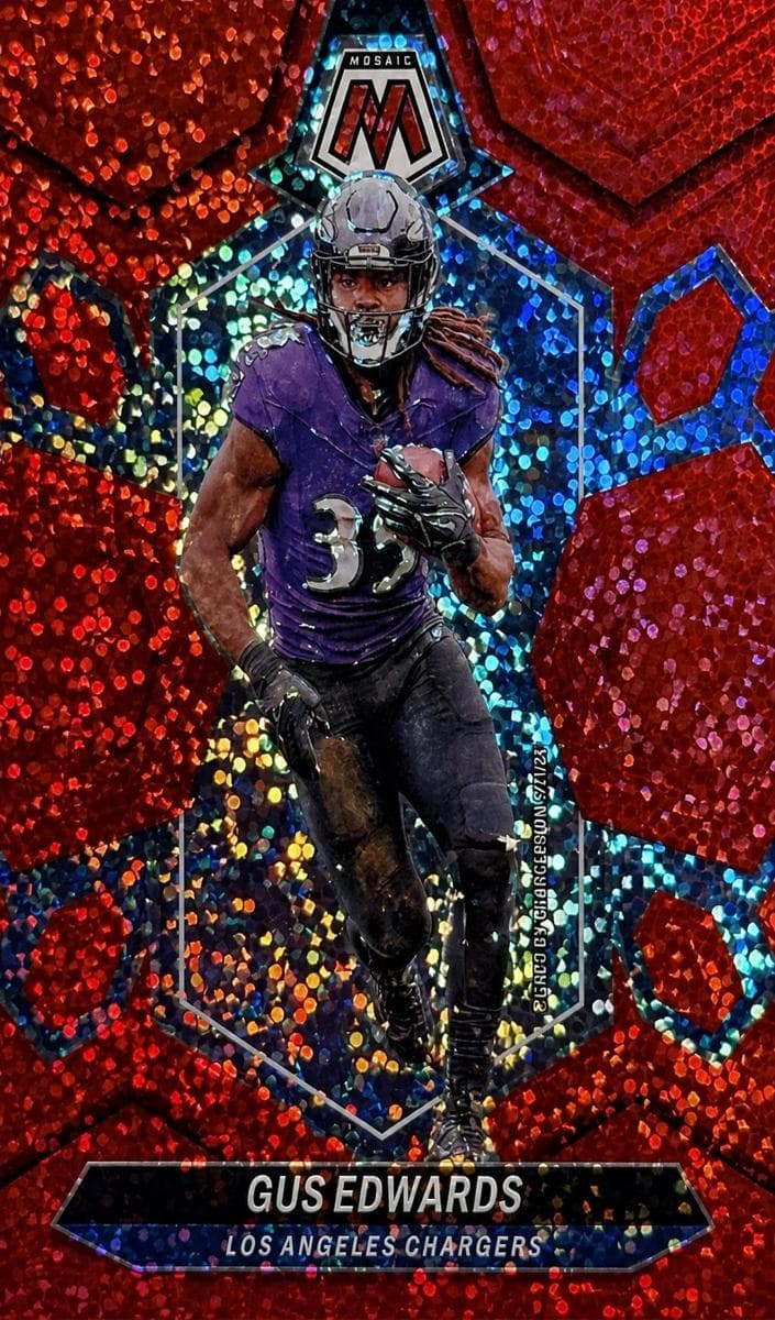 Gus Edwards 2024 panini