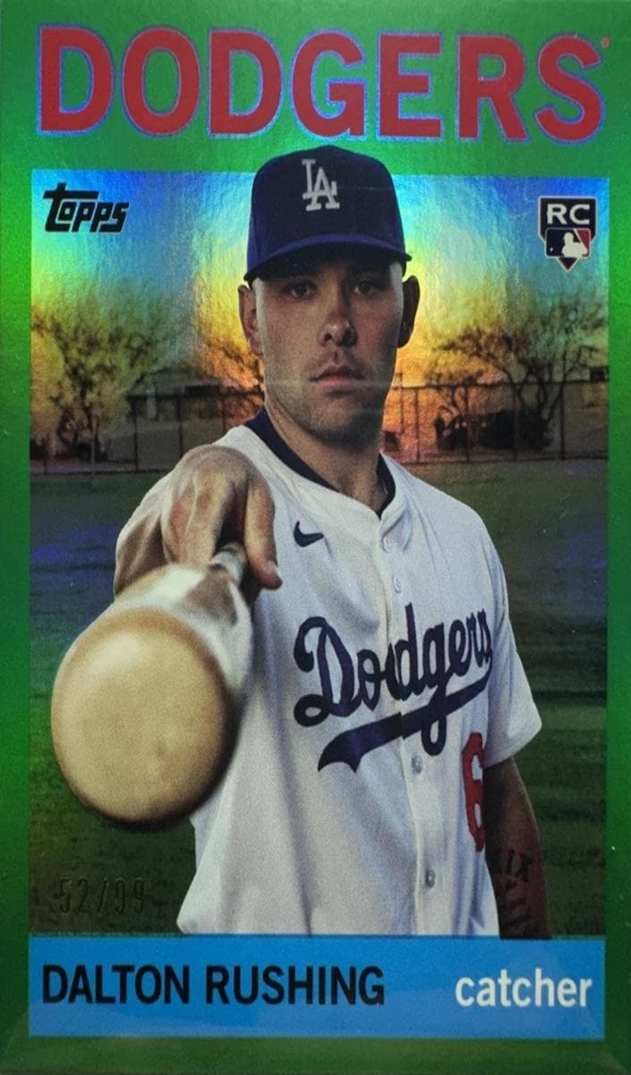 Dalton Rushing 2025 topps Topps Archives