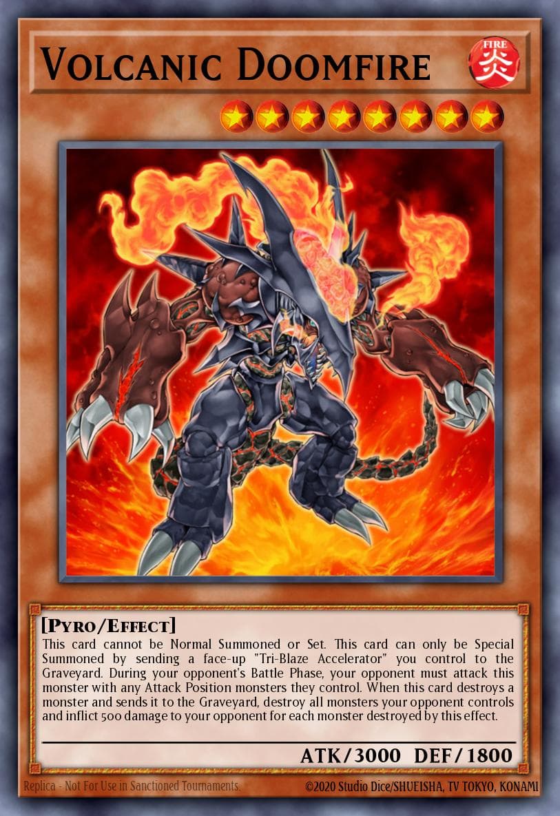 Volcanic Doomfire 2007 Yu-Gi-Oh!