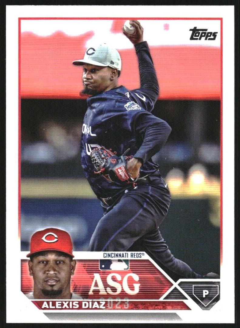 Alexis Díaz trading card