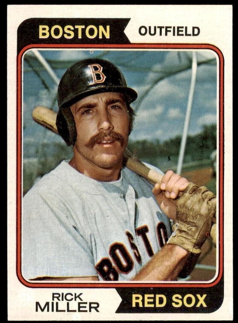 Rick Miller 1974 topps Topps