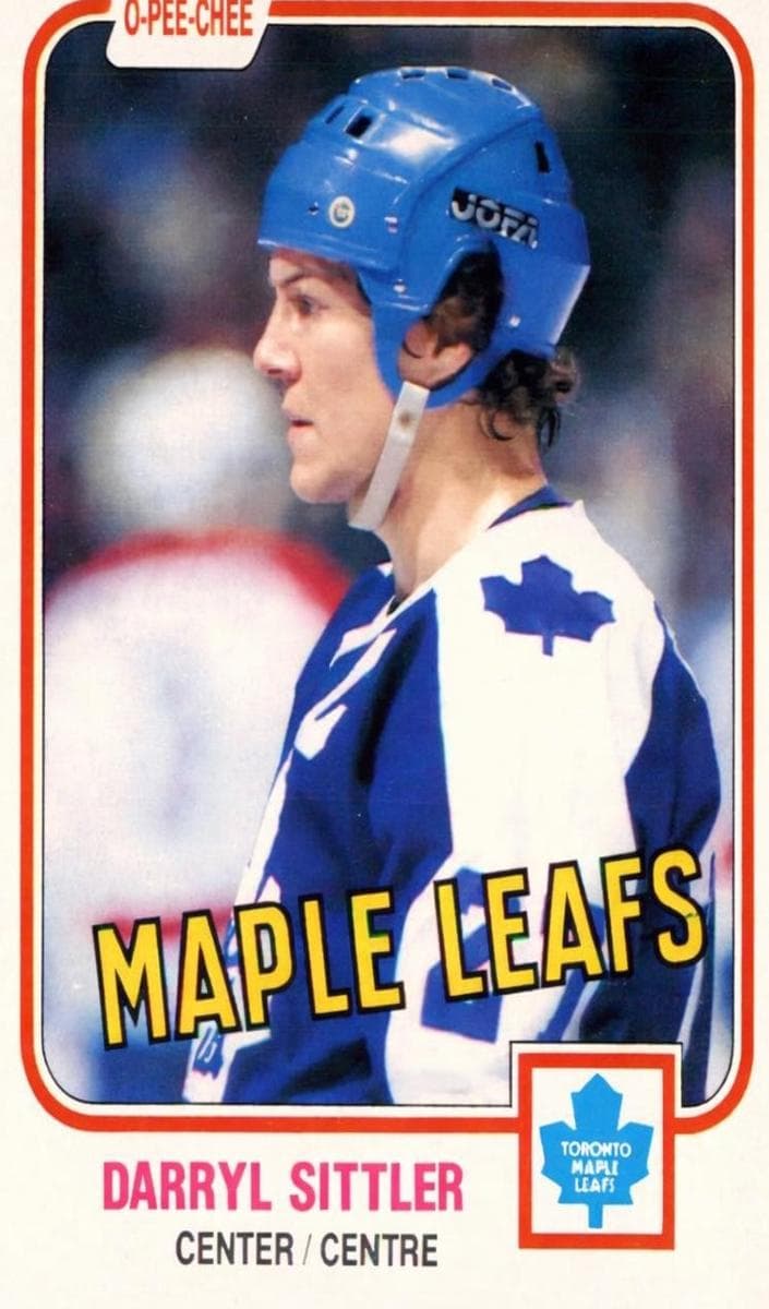 Darryl Sittler 1981 topps O-Pee-Chee