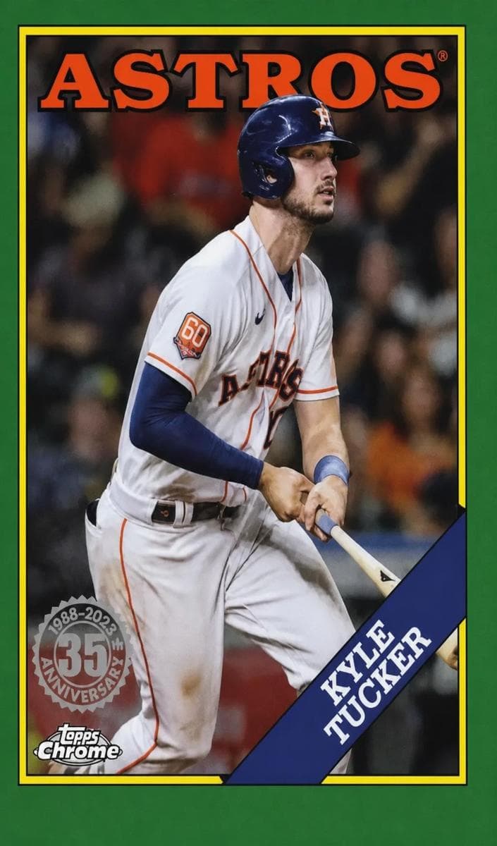 Kyle Tucker 2023 topps Topps Chrome