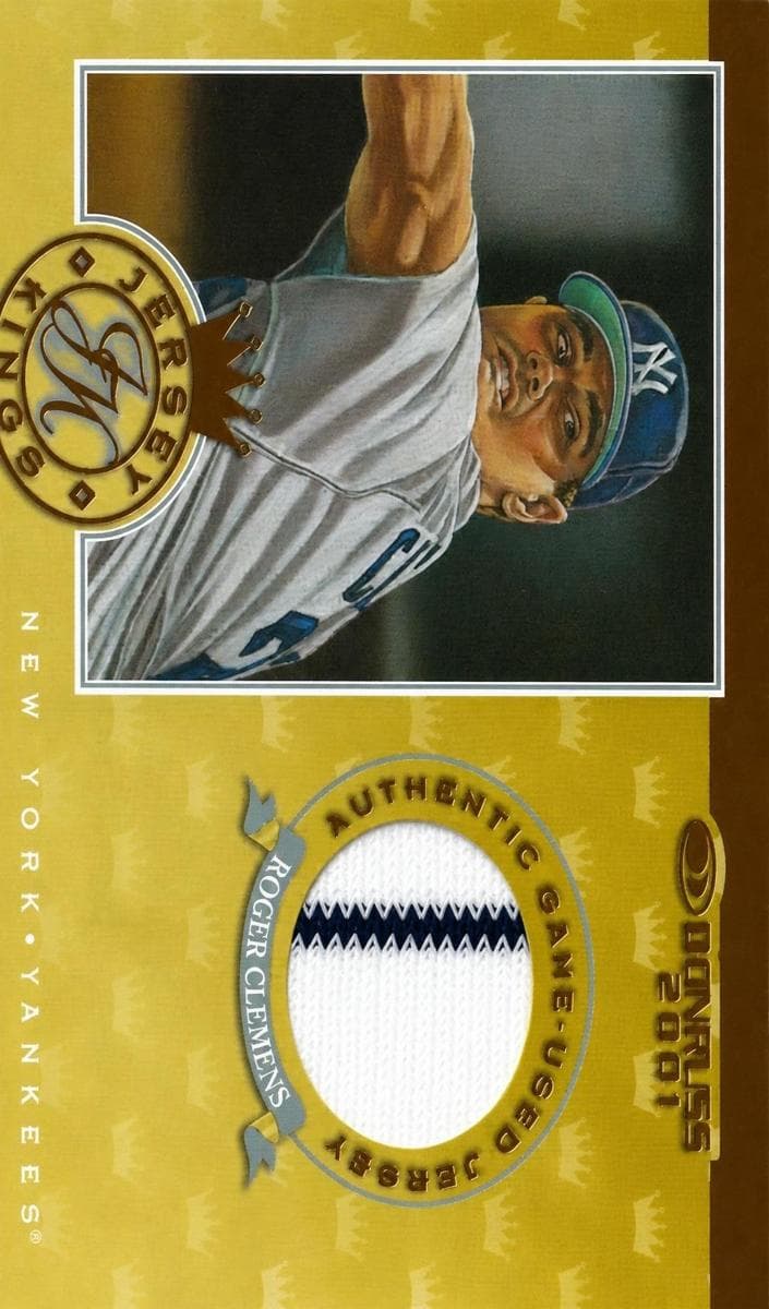Roger Clemens 2001 panini Donruss