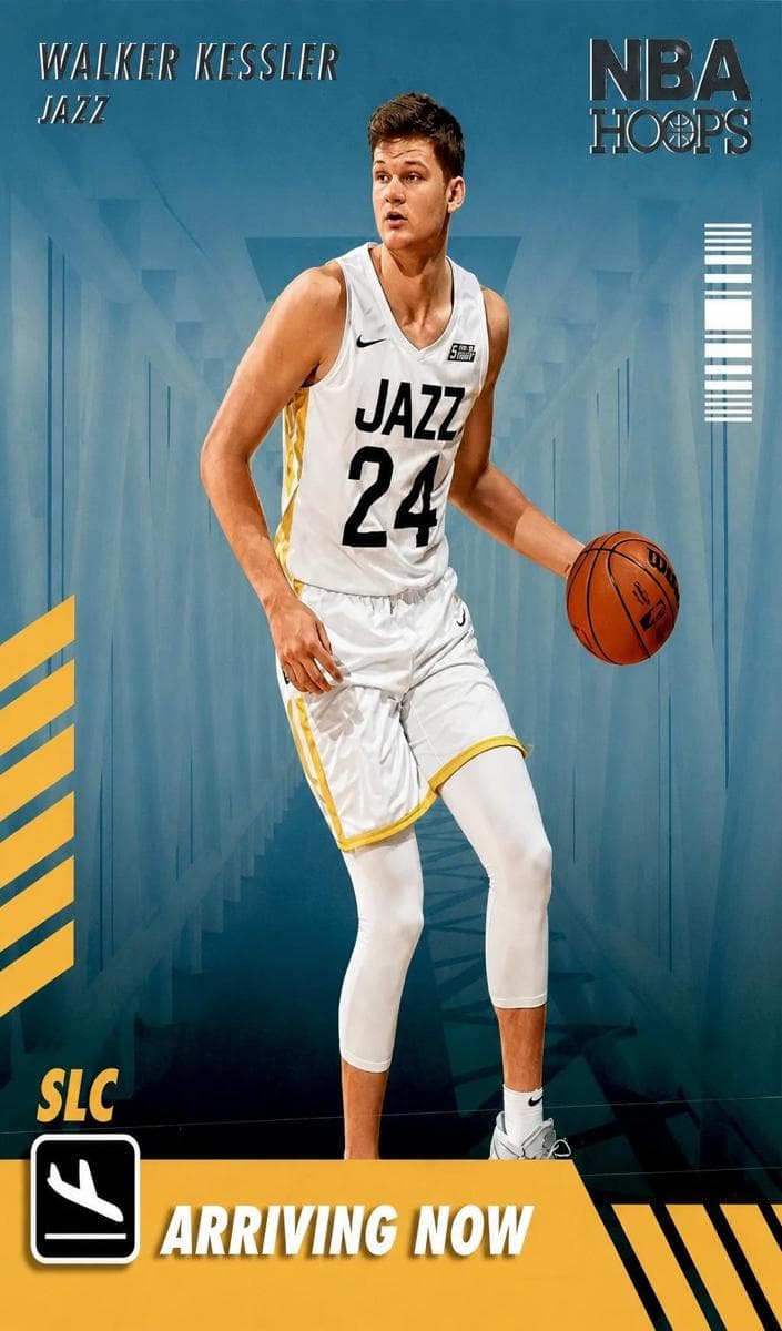Walker Kessler 2022 panini Hoops