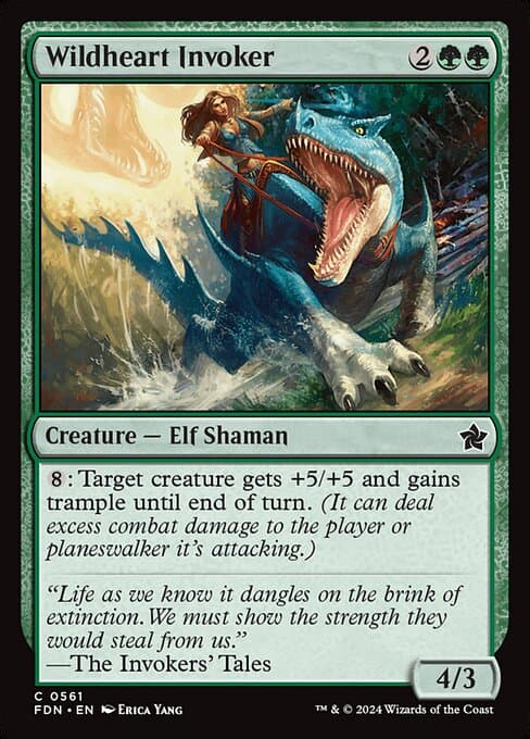 Wildheart Invoker 2015 Magic: The Gathering Duel Deck: Zendikar vs. Eldrazi