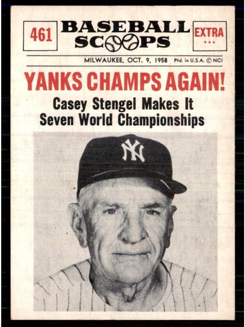 Casey Stengel 1961 unknown