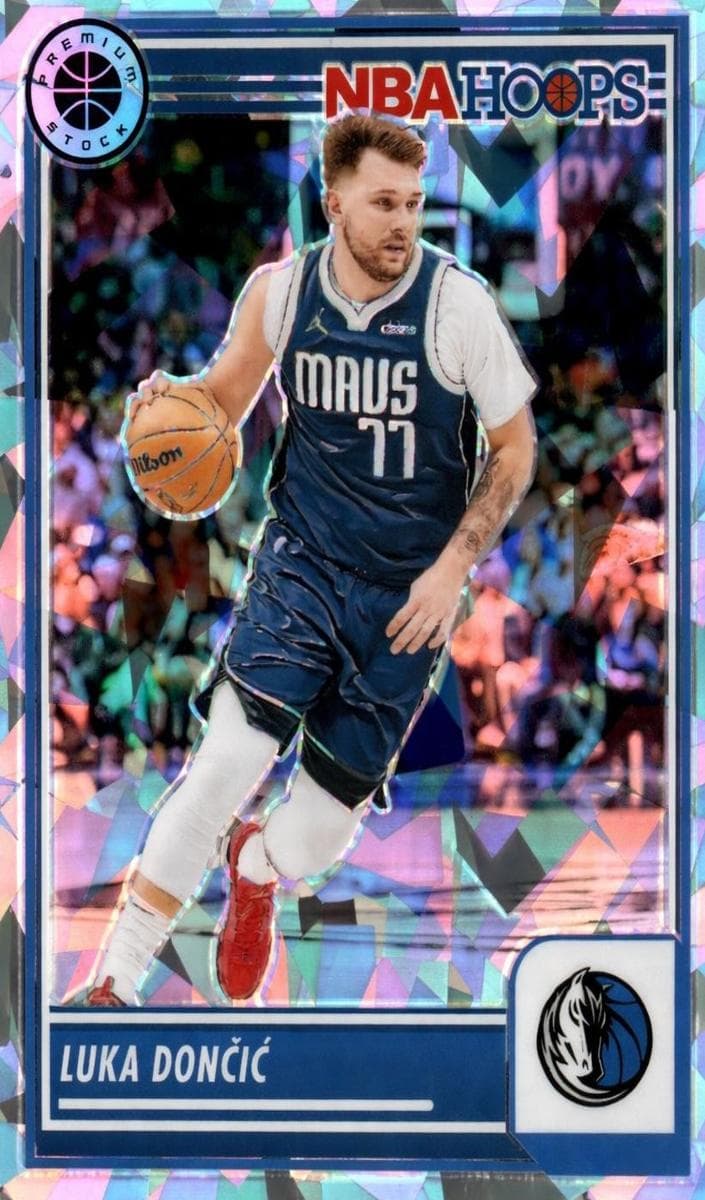 Luka Doncic 2023 panini Hoops Haunted Hoops