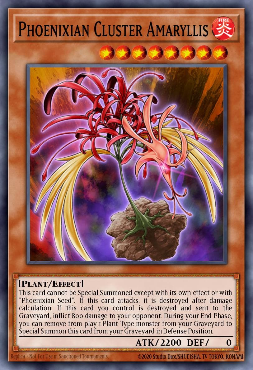 Phoenixian Cluster Amaryllis #RGBT-EN006