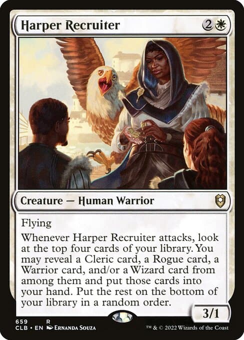 Harper Recruiter 2022 Magic: The Gathering Commander Legends: Battle for Baldur's Gate