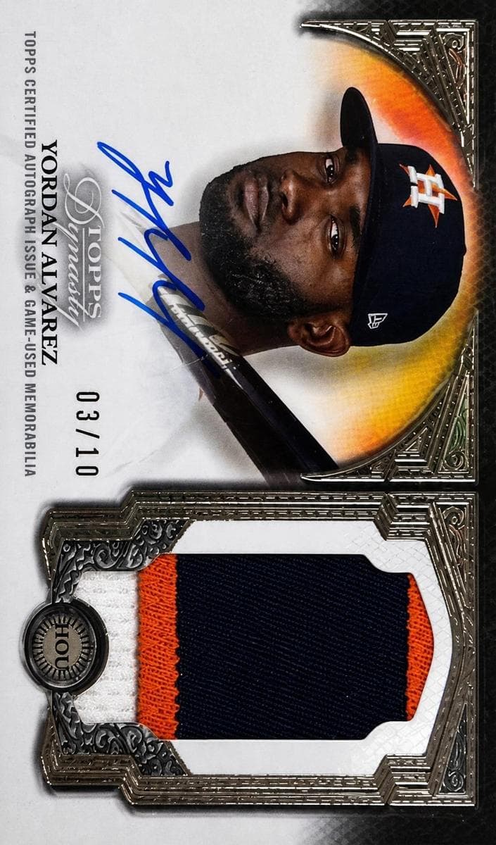 Yordan Alvarez 2023 topps Topps Dynasty